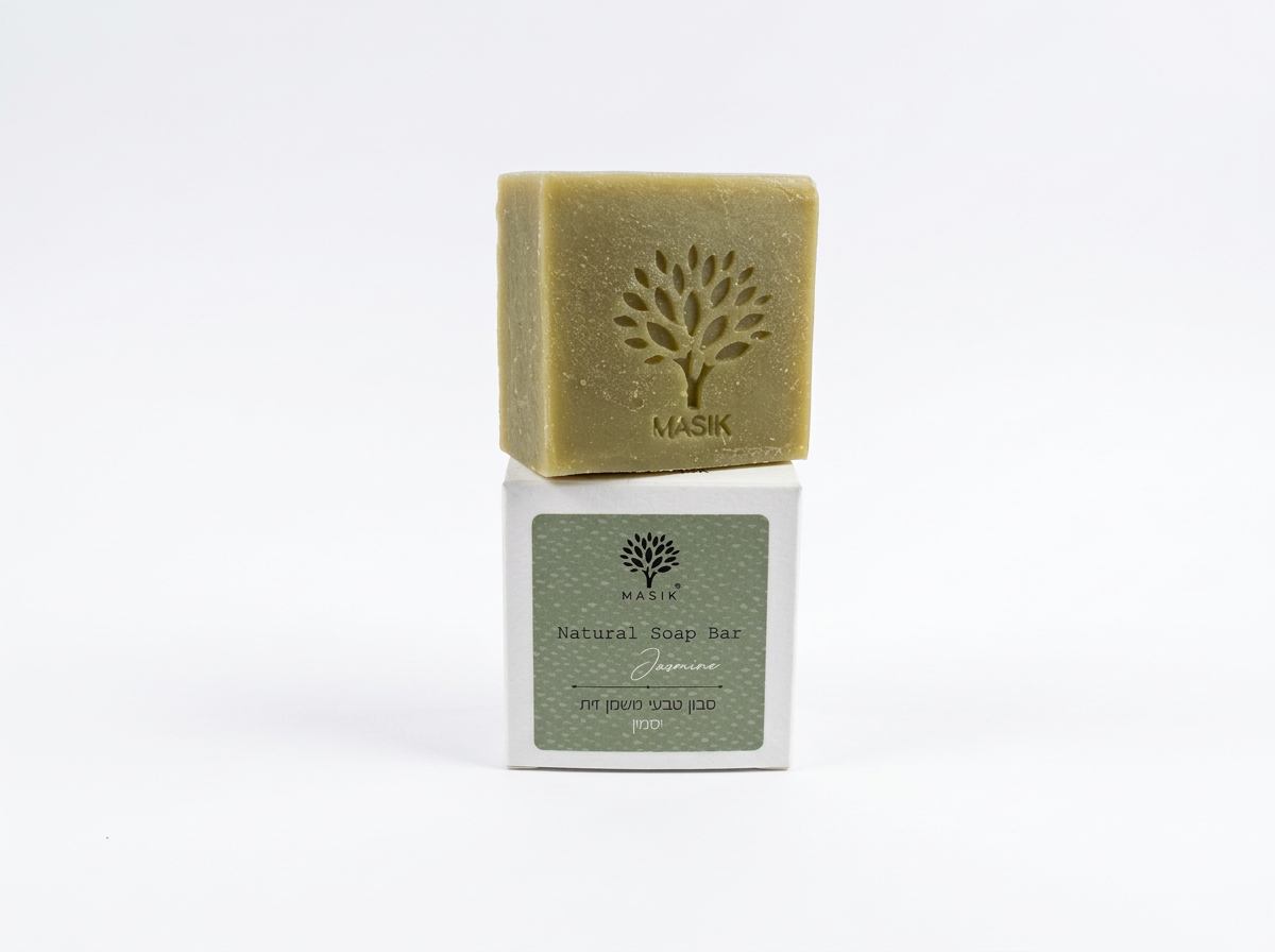 סבון טבעי יסמין חימר ירוק