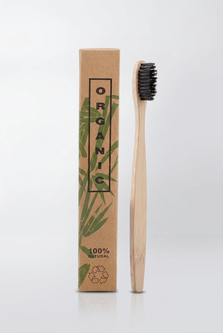 מברשת שיניים במבוק אורגנית רכה