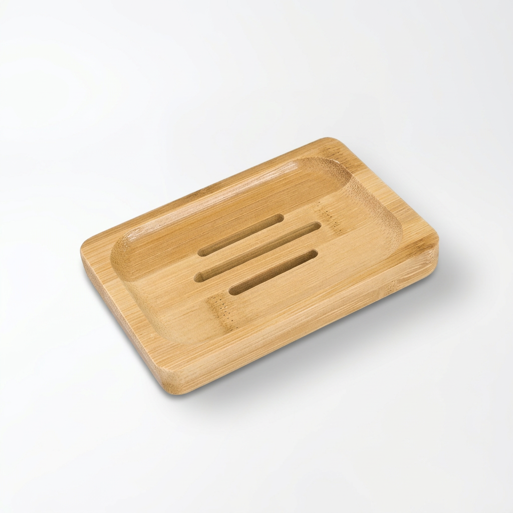 Bamboo Soap Dish Holder  A2