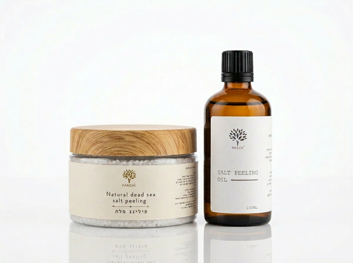 פילינג מלח טבעי - חדש