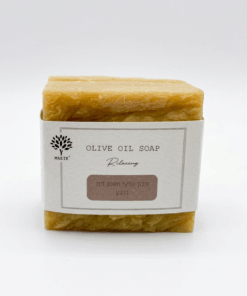 סבון טבעי משמן זית ואובלפיכה - רוגע - חדש