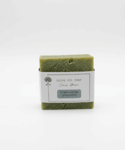 Natural Green Spirulina Soap | Cherry Blossom