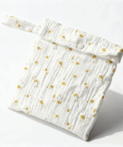 מיני תיק החתלה - פרחים צהובים